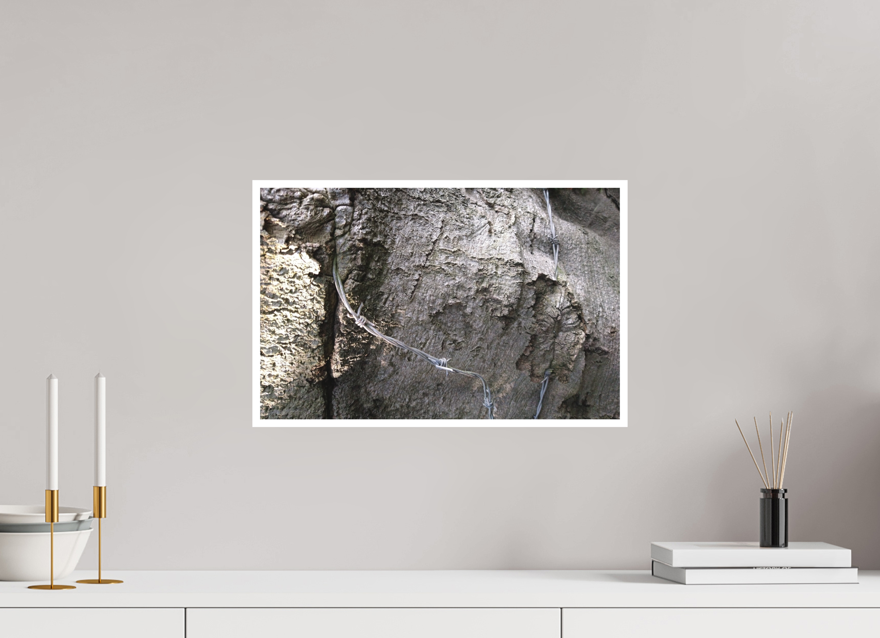 46.6 x 30 cm, Fine Art Print giclee Wire