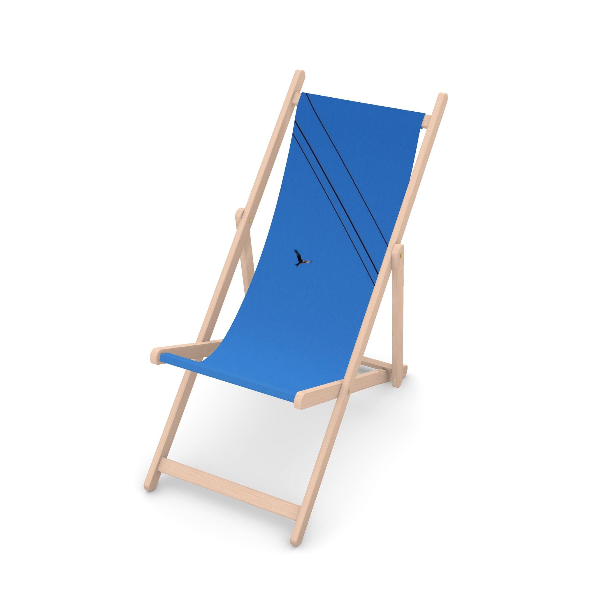 Red kite, blue sky deckchair