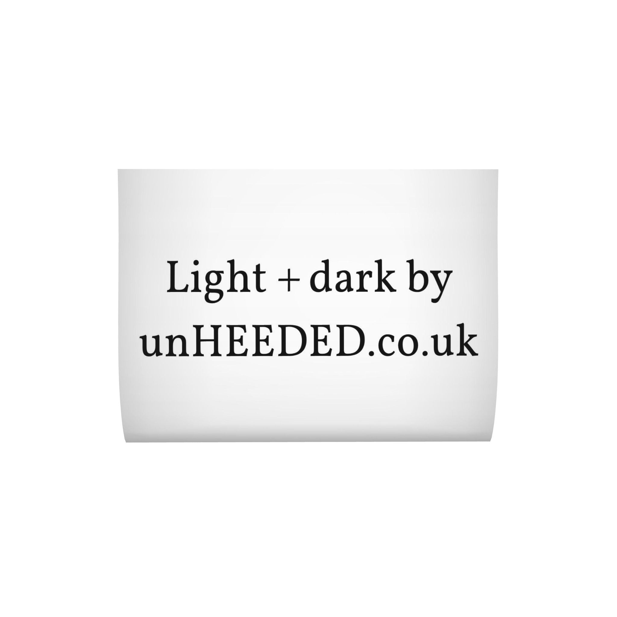 Light + dark cushion