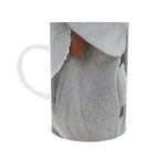 Contrasting leaves Bone China Mug