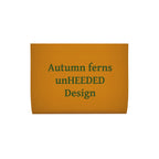 Autumn fern cushion