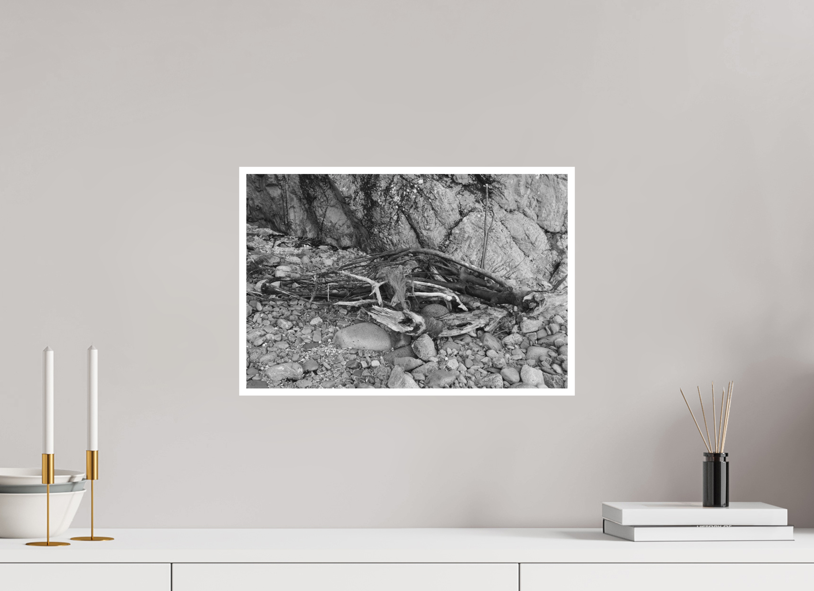 45 x 30 cm, Fine Art Print giclee Driftwood, Portnoy