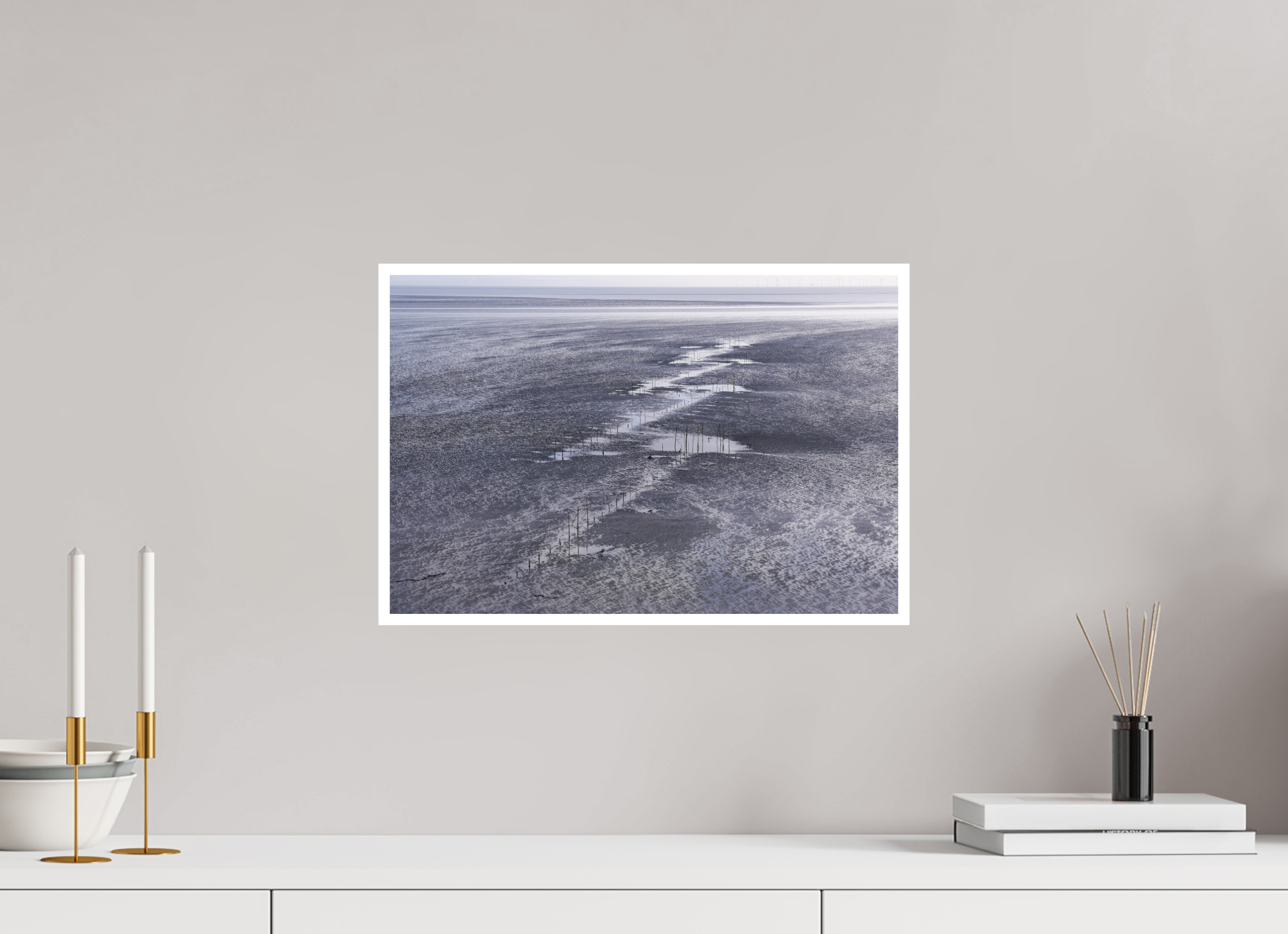 45 x 30 cm, Fine Art Print giclee Zigzag